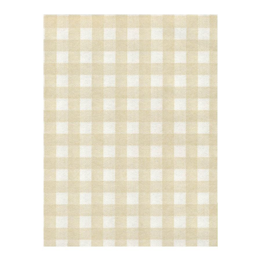 Serviette Roma Taupe - 30x40 cm - Pliage 1/4