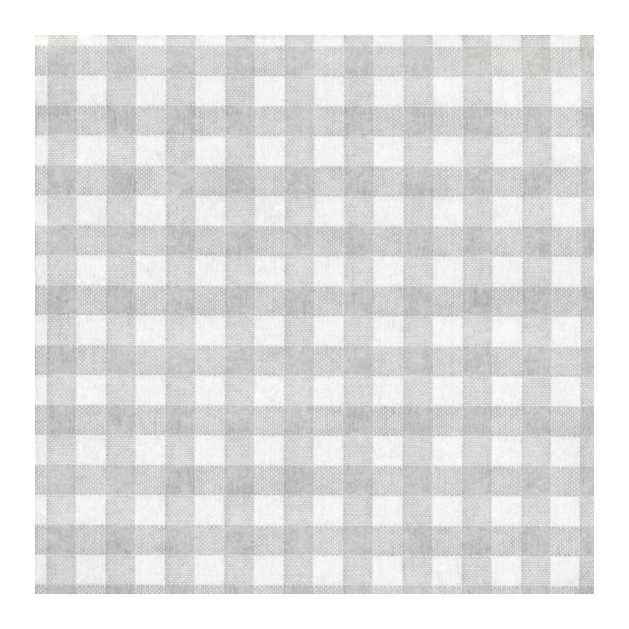 Serviette Roma Gris Clair - 40x40 cm - Pliage 1/4