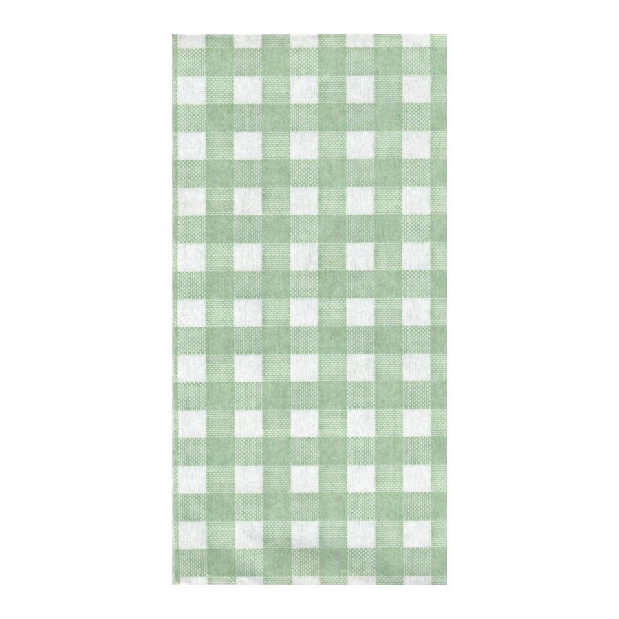 Serviette Roma Vert - 40x40 cm - Pliage 1/8