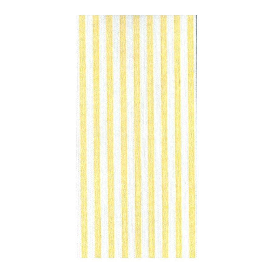 Serviette Capri Jaune - 40x40 cm - Pliage 1/8