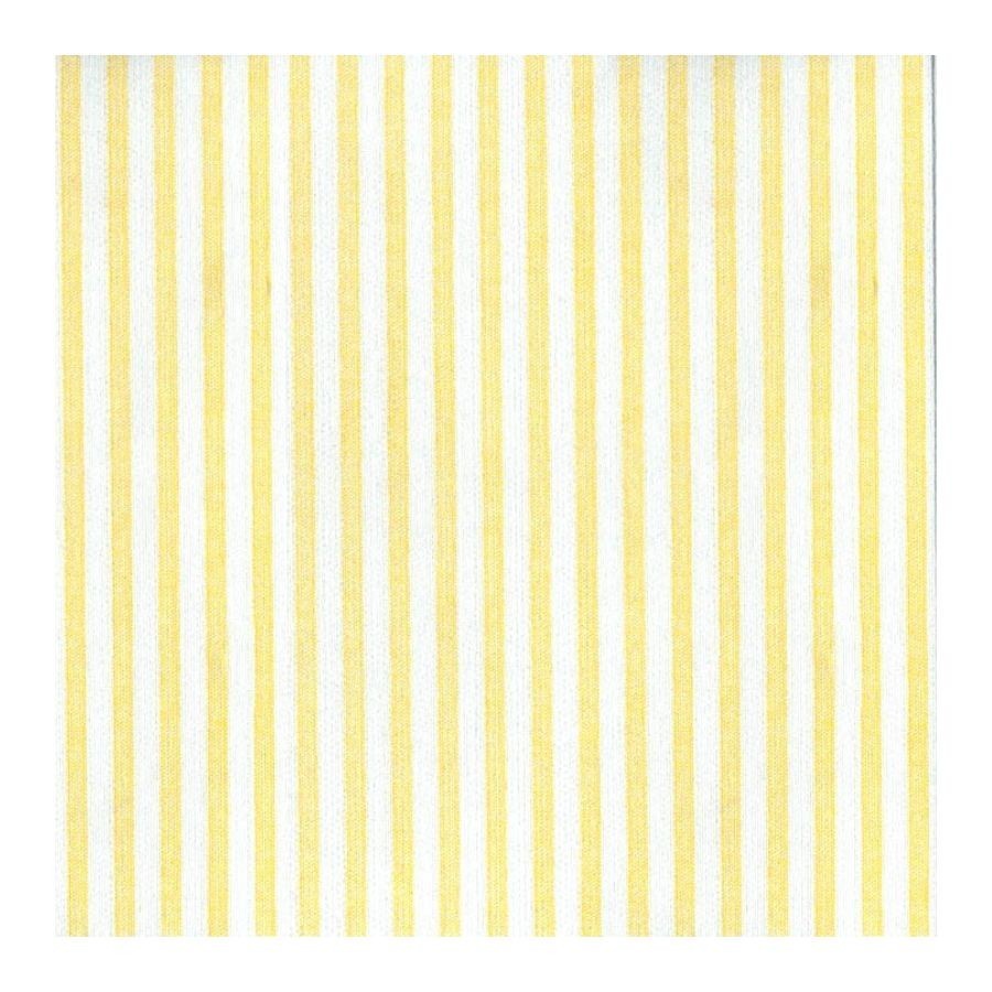 Serviette Capri Jaune - 40x40 cm - Pliage 1/4