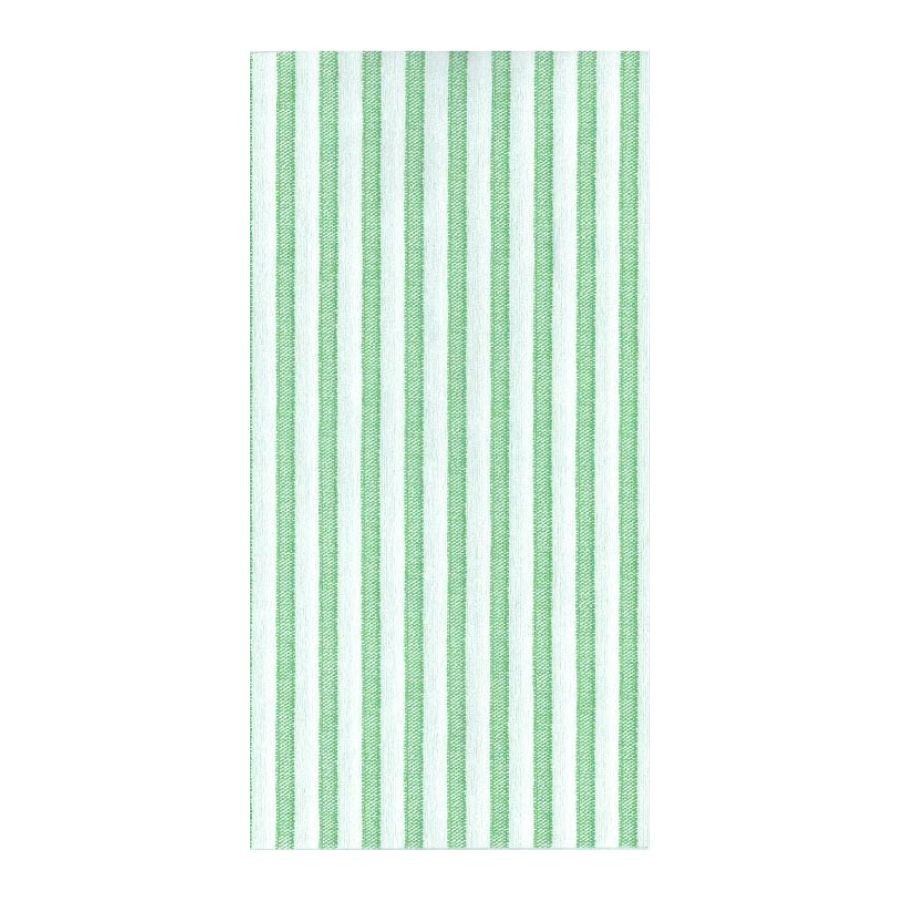 Serviette Capri Vert - 40x40 cm - Pliage 1/8