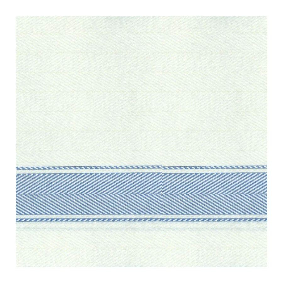 Serviette Kitchen Bleu - 40x40 cm - Pliage 1/4