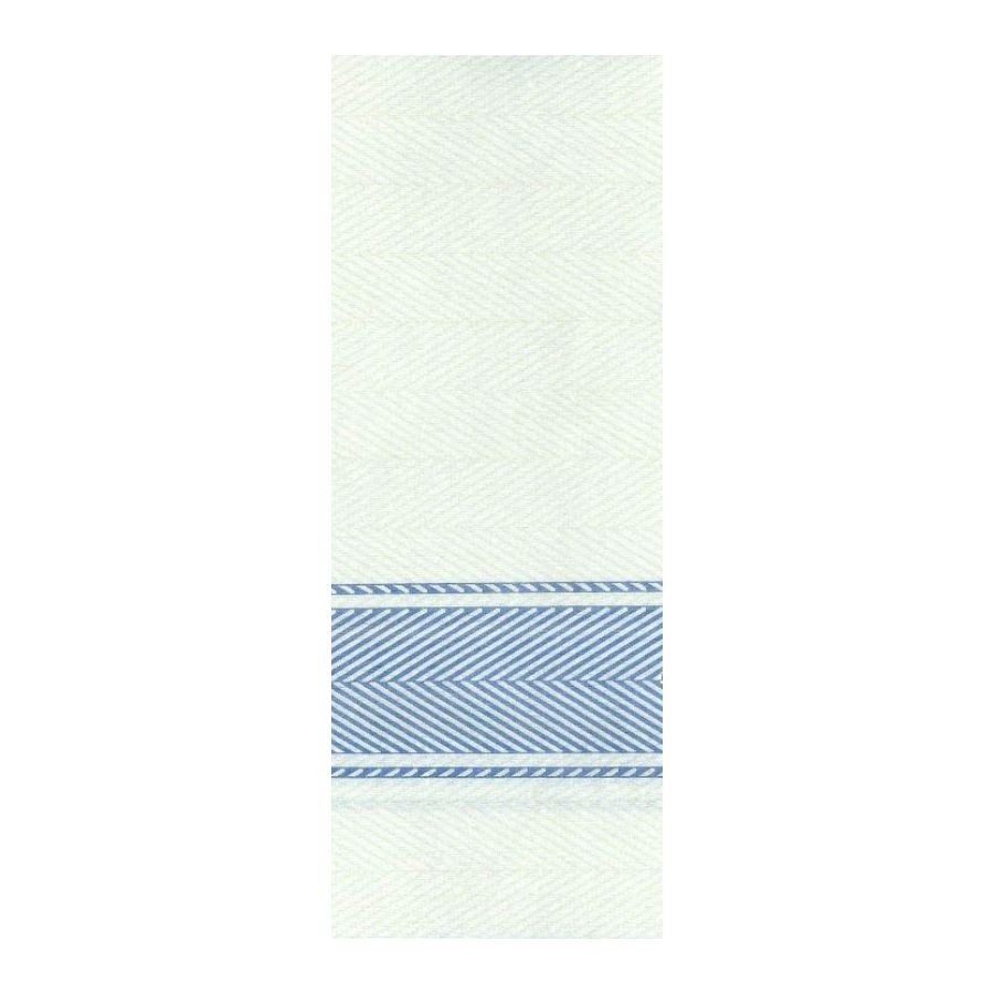 Serviette Kitchen Bleu - 30x40 cm - Pliage 1/8