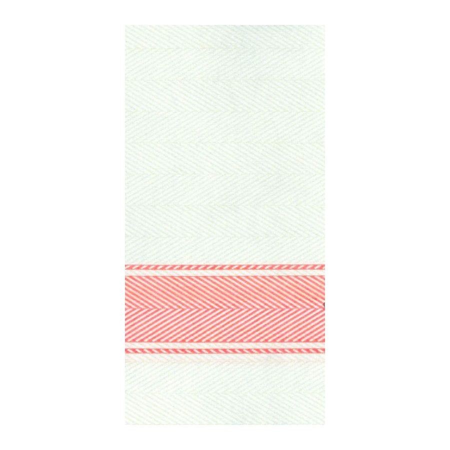 Serviette Kitchen Rouge - 40x40 cm - Pliage 1/8