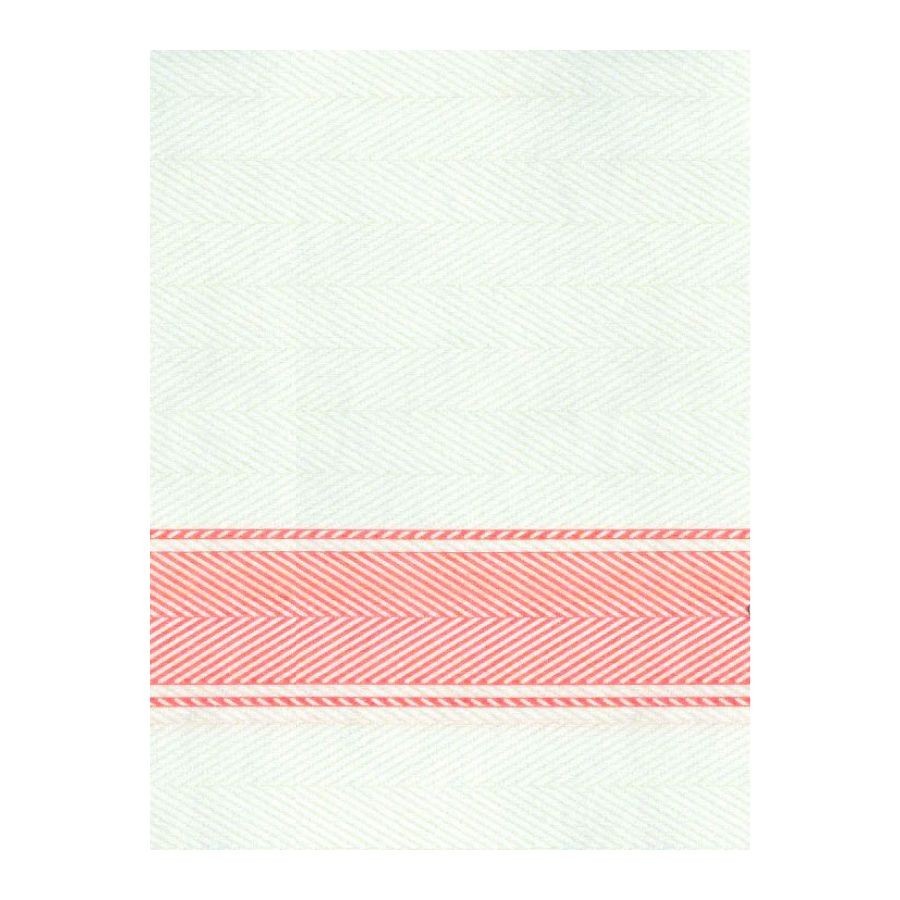 Serviette Kitchen Rouge - 30x40 cm - Pliage 1/4