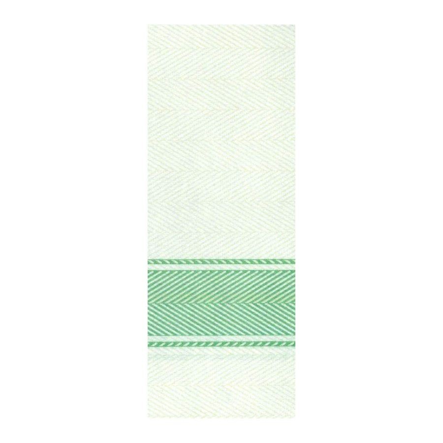 Serviette Kitchen Vert - 30x40 cm - Pliage 1/8