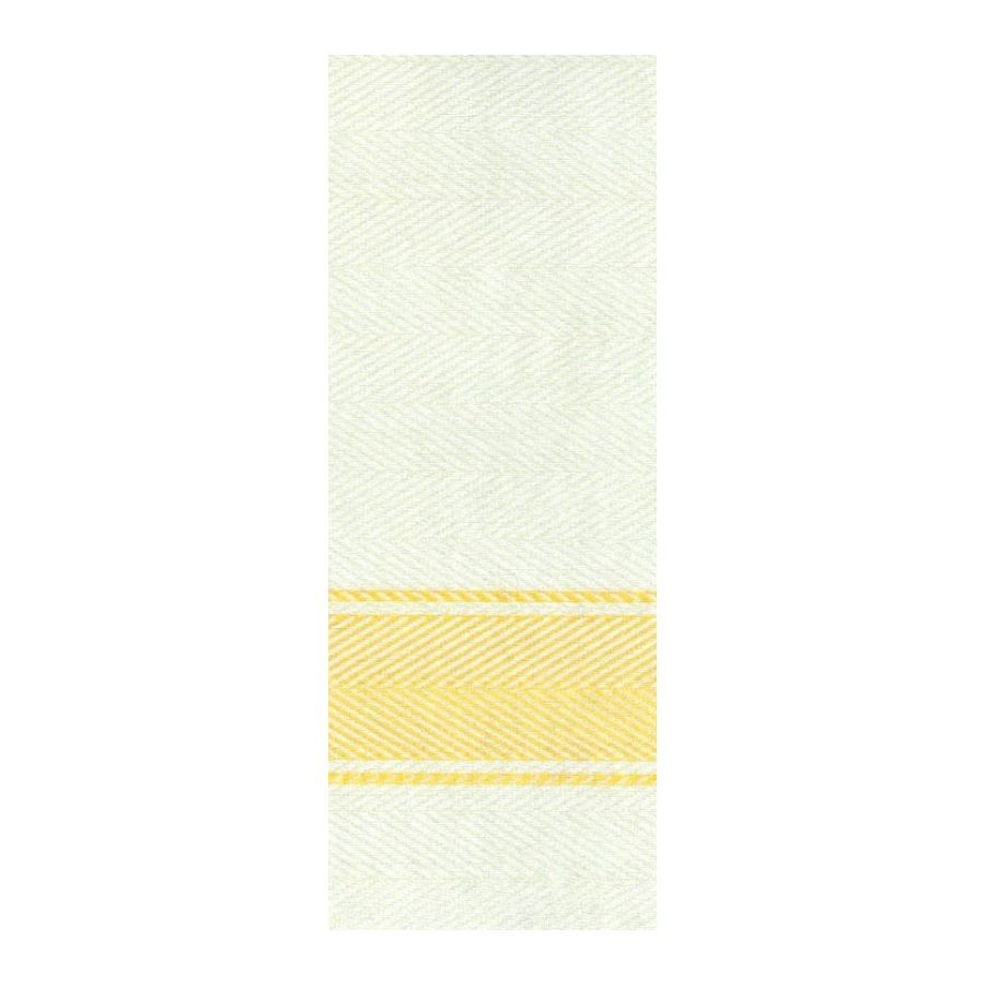 Serviette Kitchen Jaune - 30x40 cm - Pliage 1/8