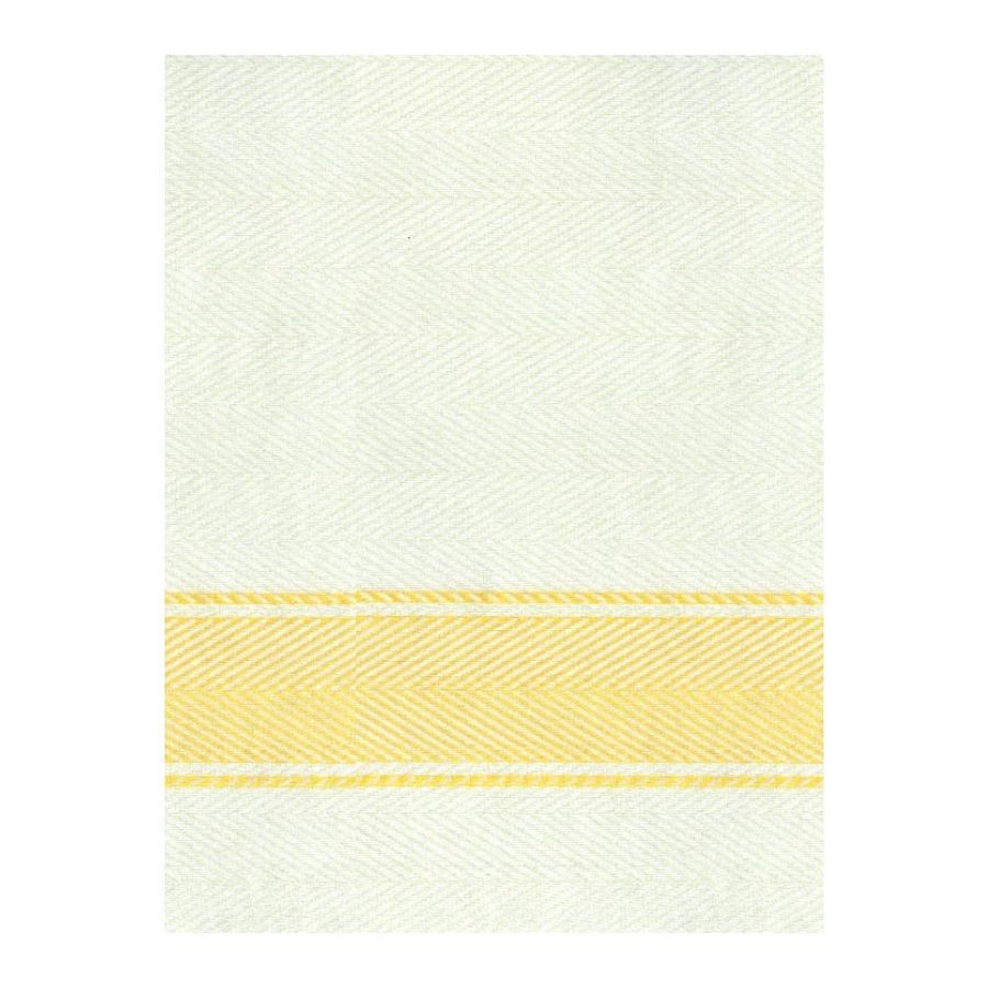 Serviette Kitchen Jaune - 30x40 cm - Pliage 1/4