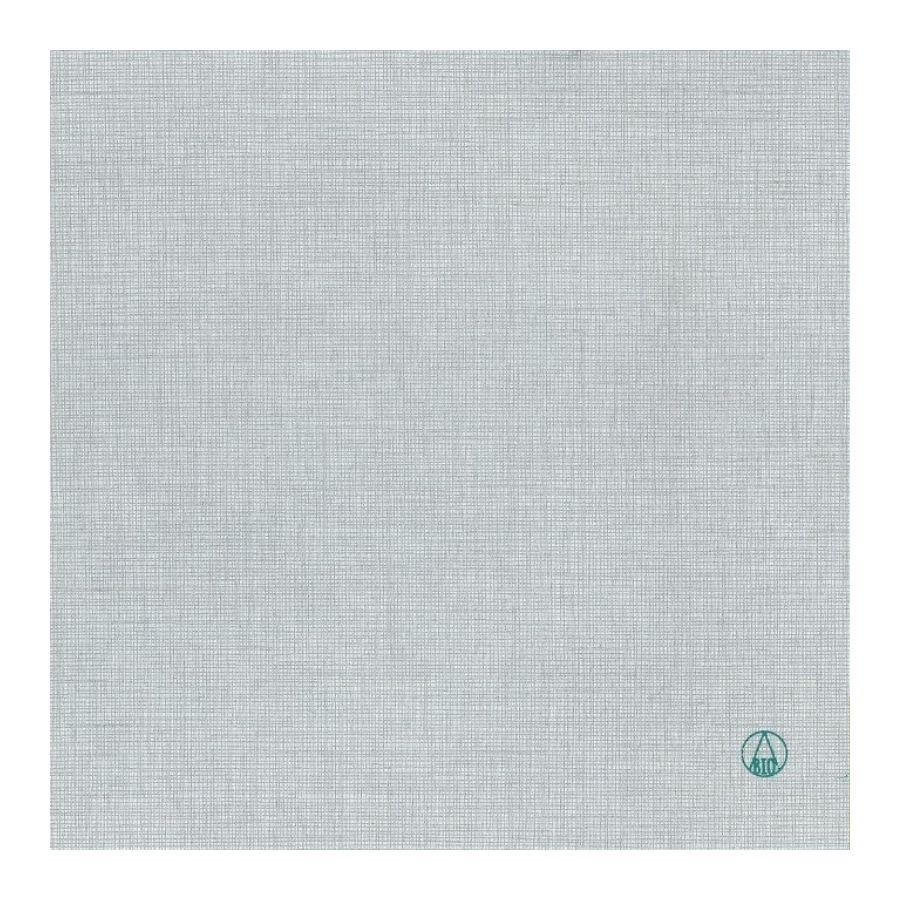 Serviette Easy BIO Gris Clair - 40x40 cm - Pliage 1/4