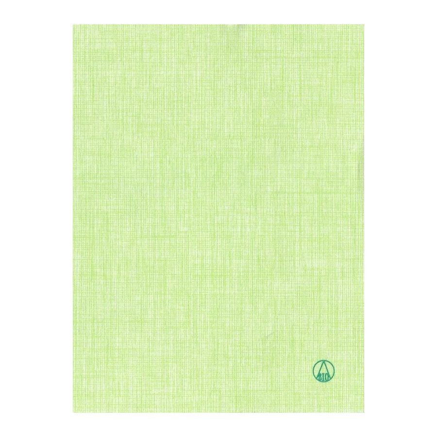 Serviette Easy BIO Vert Kiwi - 30x40 cm - Pliage 1/4