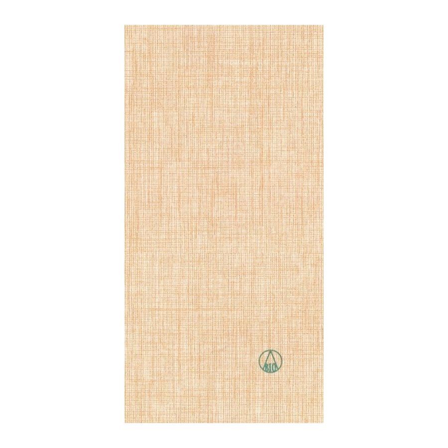 Serviette Easy BIO Mandarine - 40x40 cm - Pliage 1/8