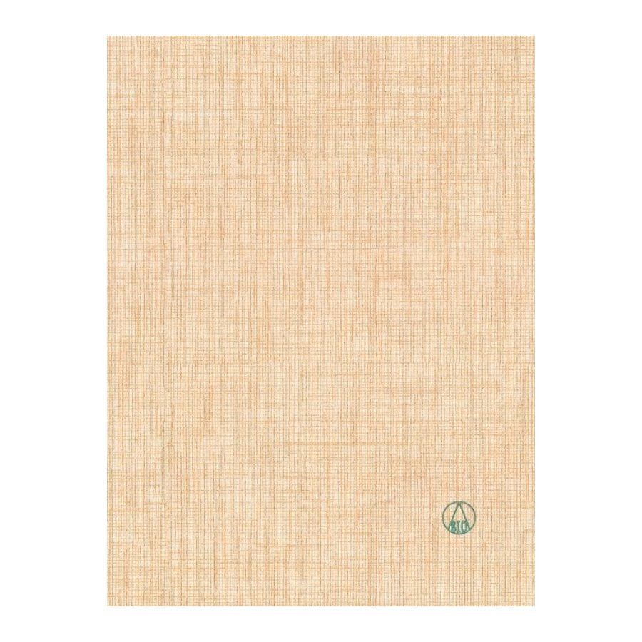 Serviette Easy BIO Mandarine - 30x40 cm - Pliage 1/4